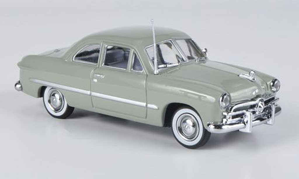 Ford Custom 1949 1/43 American Heritage Models 1949 2-portes Coupe grijsgrun modelauto