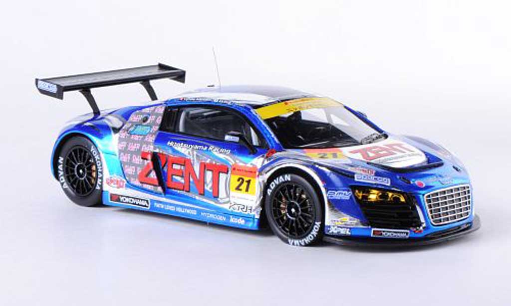 Audi R8 LMS 1/43 Ebbro LMS No.21 Zent A.Tsuzuki/C.Allemann SGT300 2012 modelauto