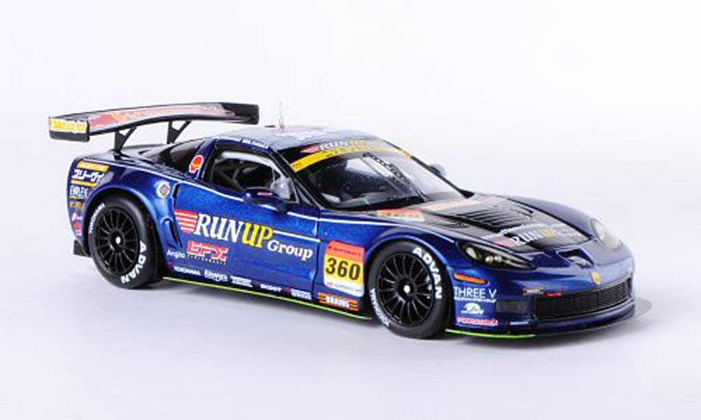 Chevrolet Corvette C6 1/43 Ebbro C6 No.360 Run Up Group A.Tanaka/T.Shirasaka SGT 300 2012 modelauto