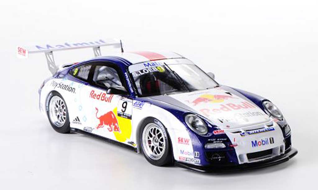 Porsche 997 GT3 CUP 1/43 Spark GT3 Cup 2012 No.9 Red Bull Team S.Loeb Racing S.Loeb Carrera Cup GP Pau modelauto