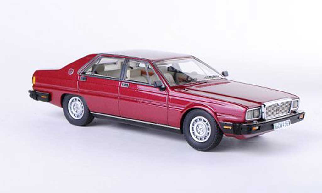 Maserati Quattroporte 1/43 Neo III rood limitierte Auflage 300 Stuck 1978 modelauto