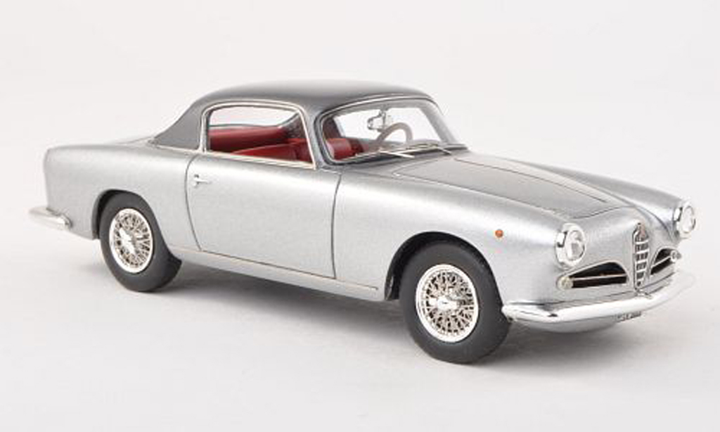 Alfa Romeo 1900 Sprint 1/43 Neo Sprint C Touring grijs/zwart-grijs limitee edition 300 piece 1956 modelauto