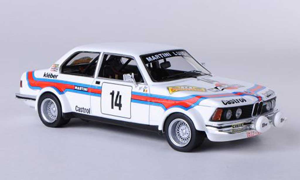 Bmw 323 1/43 Neo Gr.2 (E21) No.14 Martini Racing H.Delbar / W.Lux Boucles de Spa 1980 modelauto