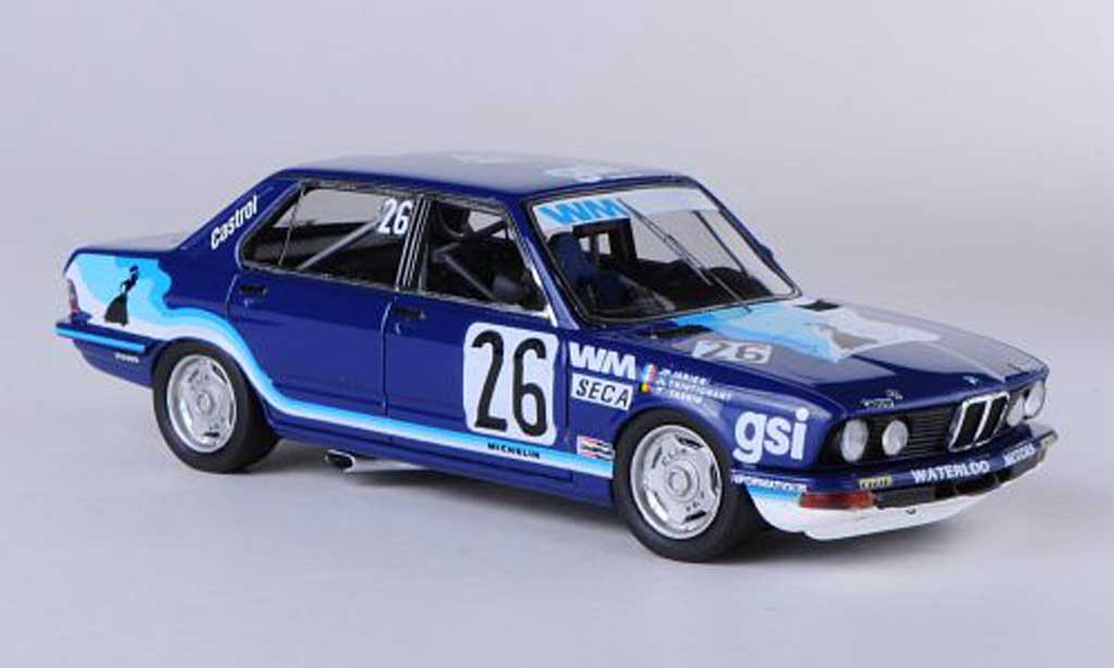 Bmw 528 1/43 Neo i Gr.A (E28) No.26 Gitanes WM Racing J.P.Jarier / J.L.Trintignant / T.Tassin ETCC 24h Spa 1982 modelauto