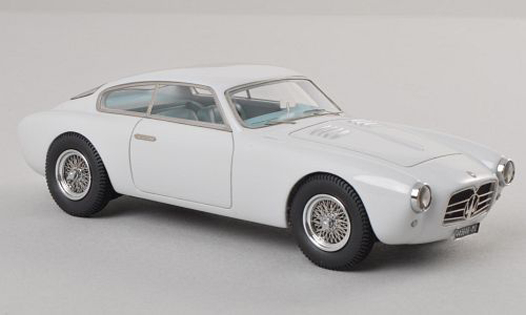 Maserati A6 1/43 Neo G 2000 Zagato clair-grijs 1954 modelauto