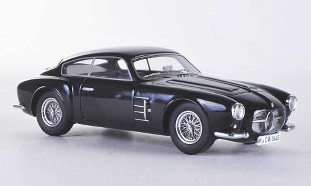 Maserati A6 1/43 Neo G 2000 Zagato zwart limitierte Auflage 300 1954 modelauto