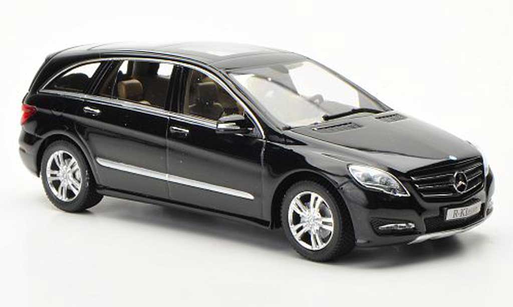 Mercedes Classe R 1/43 Minichamps (W251) zwart 2010 modelauto