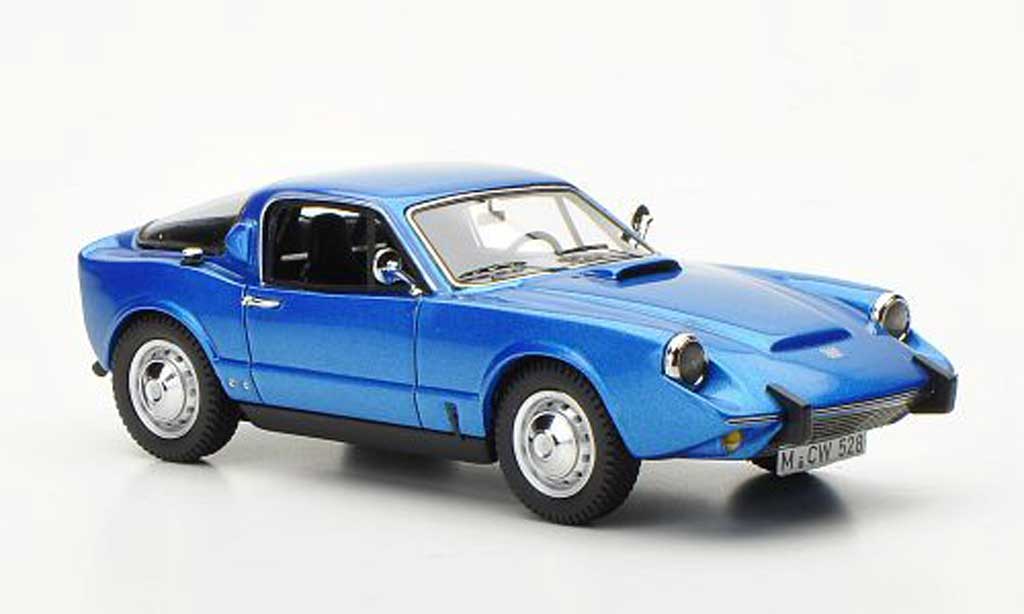Saab Sonett 1966 1/43 Neo 1966 II blauw limitierte Auflage 300 Stuck modelauto