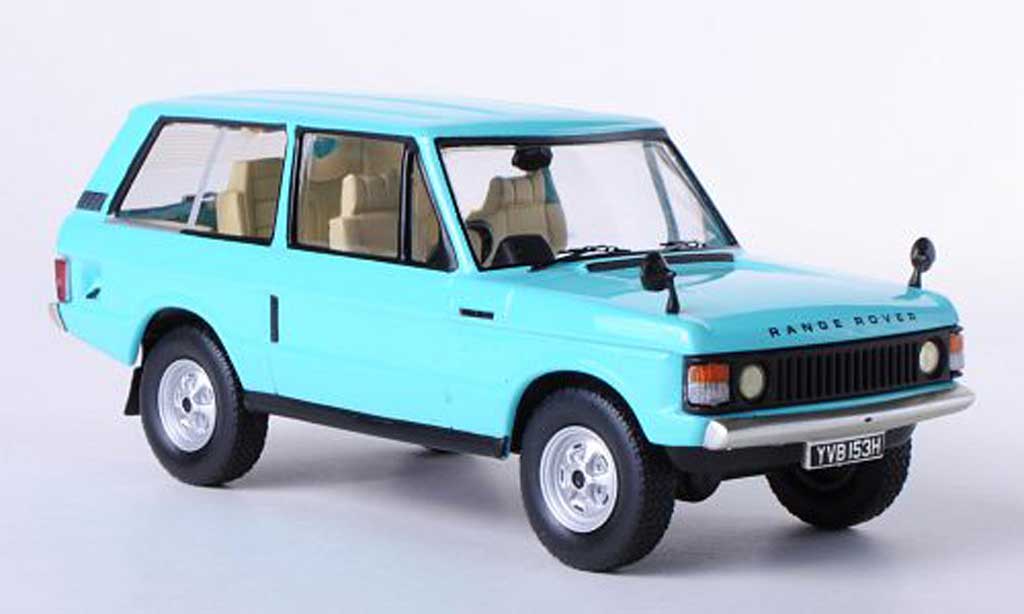 Land Rover Range Rover 1/43 IXO 3.5 blauw RHD 3-Turer 1970 modelauto