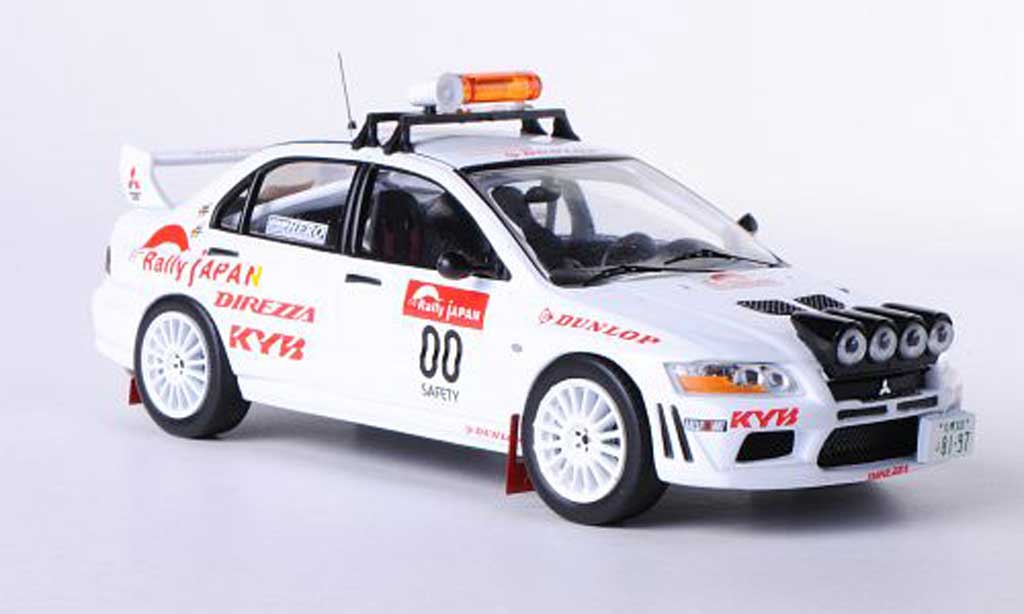 Mitsubishi Lancer Evolution VII 1/43 IXO Evolution VII No.00 Safety Car Rally Japan 2010 modelauto