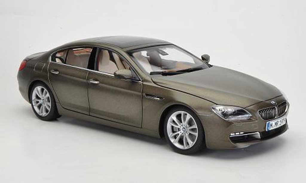 Bmw 640 F06 1/18 Paragon F06 d Gran Coupe matt bronze 2012 modelauto