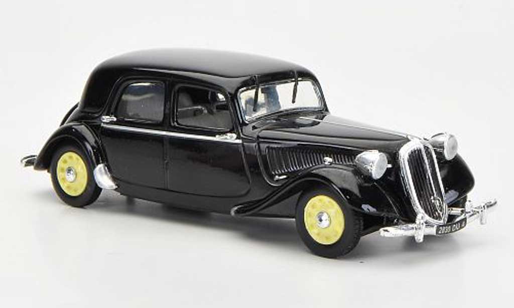 Citroen Traction 15 1/43 Nostalgie 15 15 Six G zwart 1939 modelauto