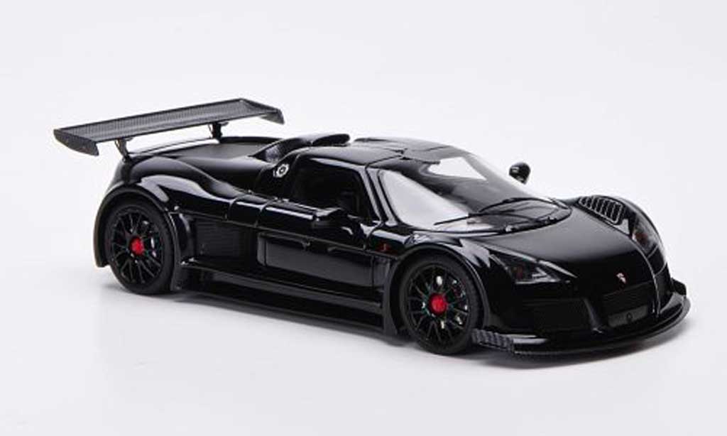 Gumpert Apollo 1/43 FrontiArt S zwart modelauto