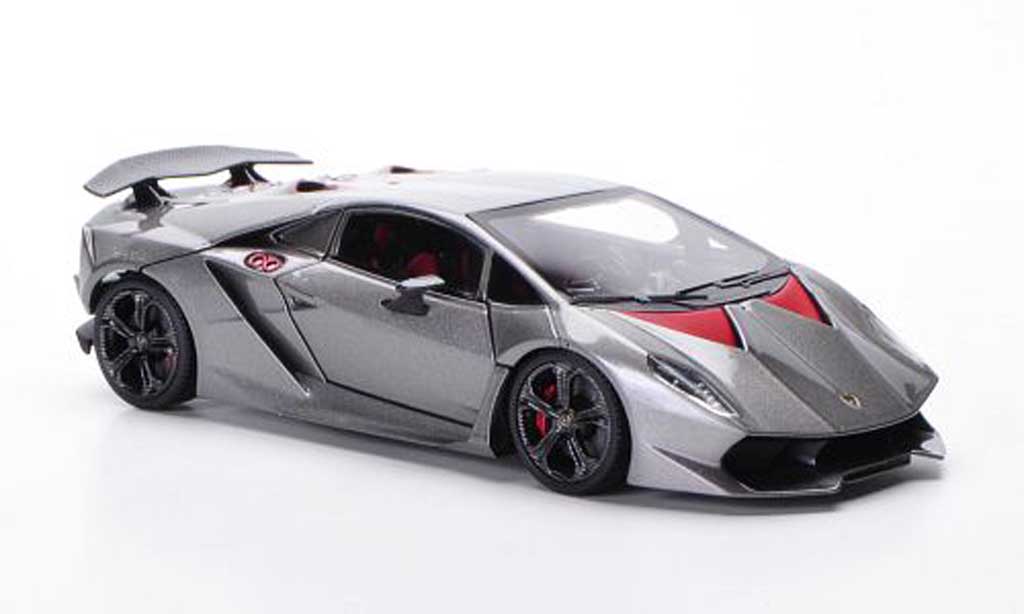 Lamborghini Sesto Elemento 1/43 FrontiArt grijs 2010 modelauto