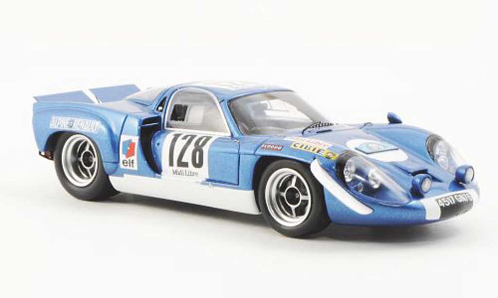 Alpine A220 1/43 Spark No.128 J.P.Jabouille/J.C.Guenard Criterium des Cevennes 1969 modelauto