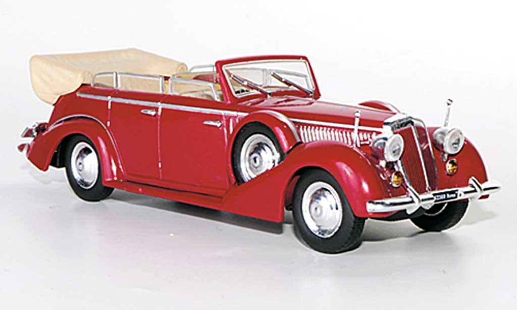 Lancia Astura 1/43 Starline IV Serie Ministeriale rood 1938 modelauto