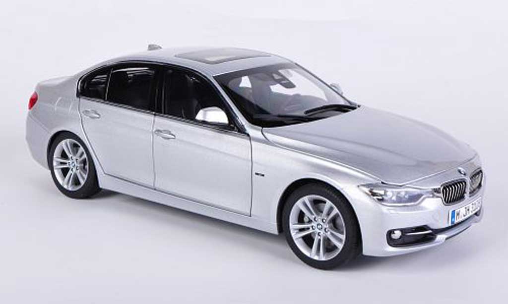Bmw 330 F30 1/18 Paragon F30 3er Sedan grijs 2012 modelauto