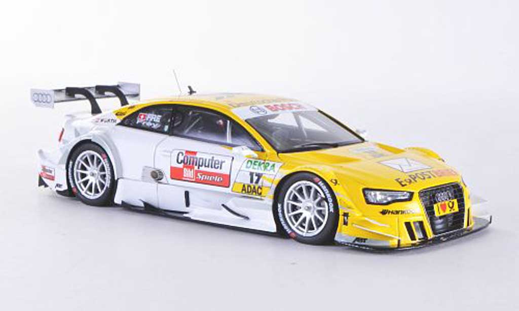 Audi A5 DTM 1/43 Spark DTM No.17 Computer Bild/Deutsche Post R.Frey Saison 2012 modelauto