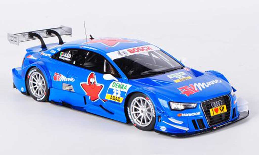 Audi A5 DTM 1/43 Spark DTM No.22 TV Movie F.Albuquerque DTM-Saison 2012 modelauto