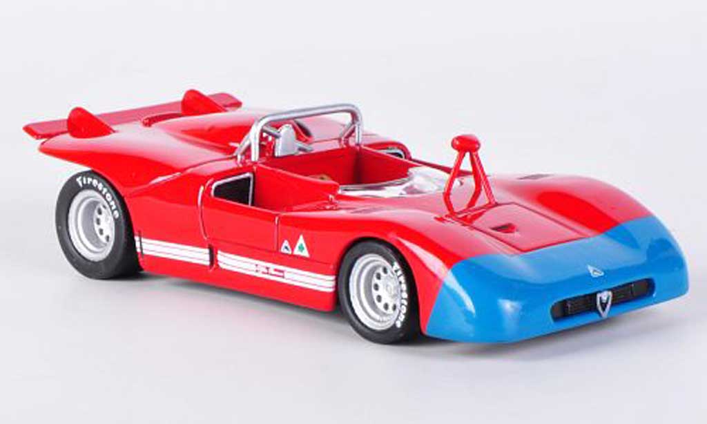 Alfa Romeo 33.3 1971 1/43 M4 1971 rood/blauw modelauto