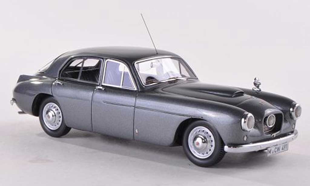 Bristol 405 1/43 Neo Sports Saloon grijs LHD limitierte Auflage 300 Stuck 1954 modelauto