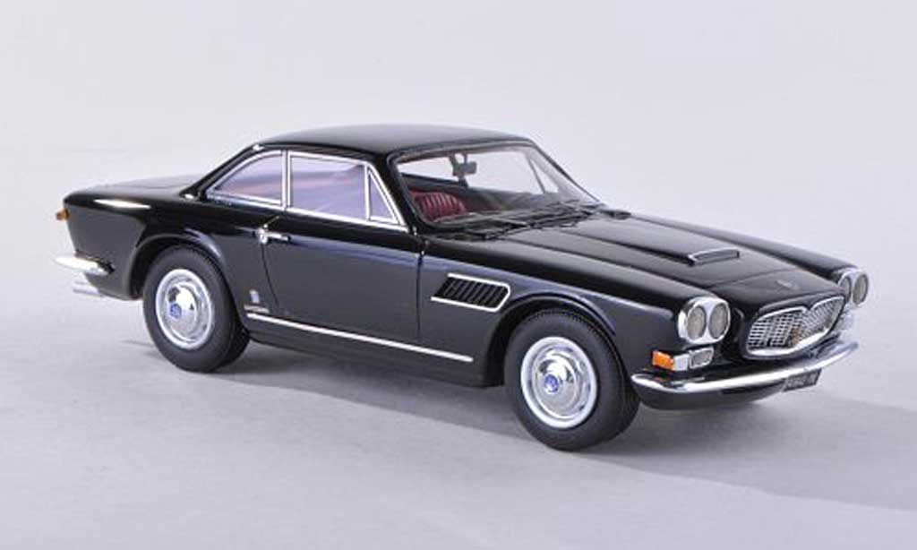 Maserati Sebring 1/43 Neo serie II zwart 1963 modelauto