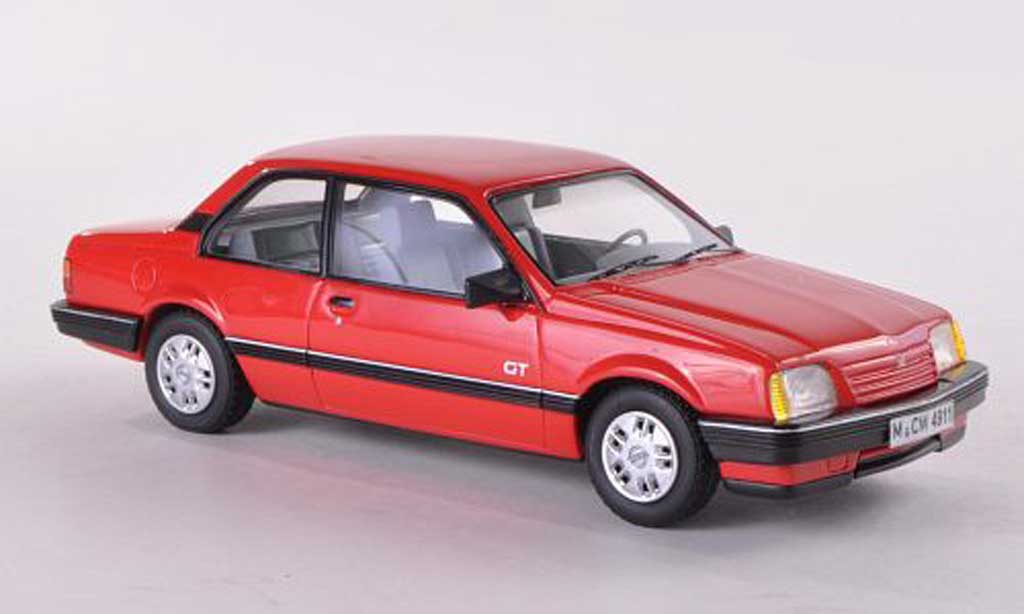 Opel Ascona C 1/43 Neo C GT 2-Turer rood limitierte Auflage 300 Stuck 1986 modelauto