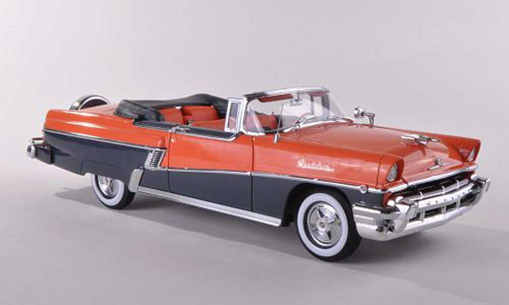 Mercury Montclair 1/18 Sun Star Cabriolet l/zwart-grijs 1956 modelauto
