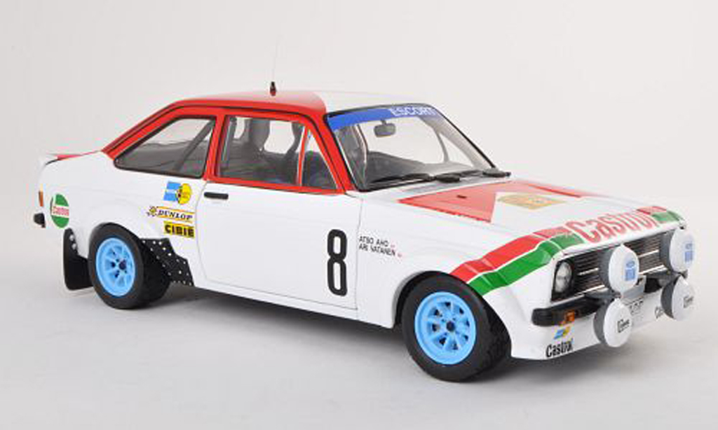 Ford Escort RS 1800 1/18 Sun Star RS 1800 MkII No.8 Marlboro / Castrol Rally Schweden 1978 A.Vatanen/A.Aho modelauto