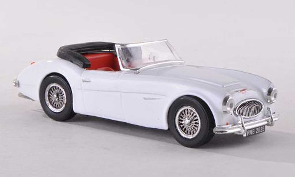 Austin Healey 3000 1/43 Vitesse ougrun wit RHD modelauto