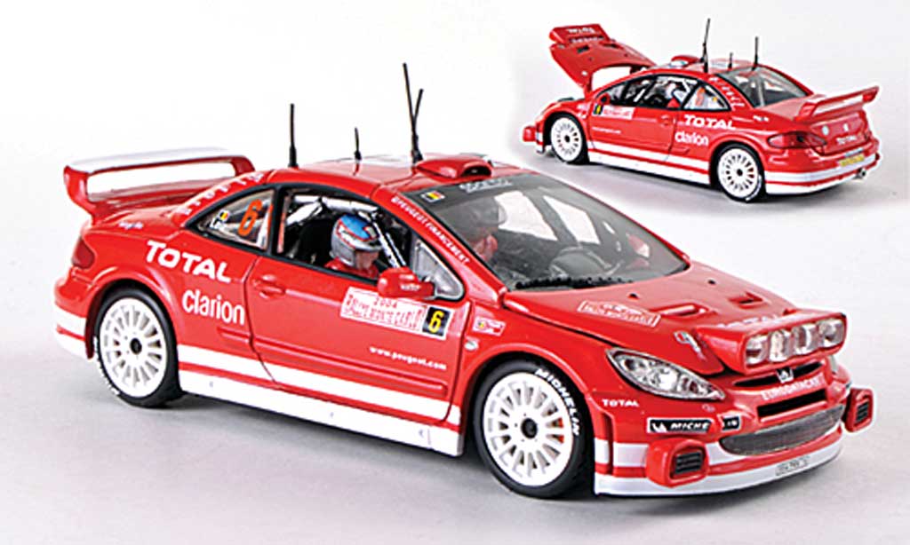 Peugeot 307 WRC 1/43 Vitesse WRC No.6 Total Rally Monte Carlo F.Loix/S.Smeets 2004 modelauto