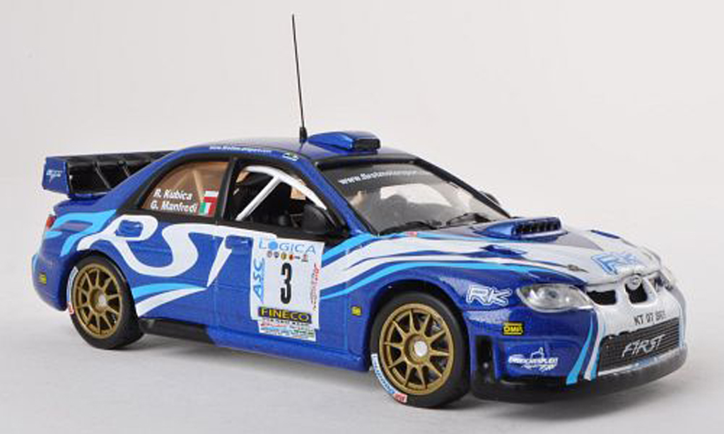 Subaru Impreza WRC 1/43 Vitesse WRC 07 No.3 First Motorsport Ronde Gomitolo di Lana 2012 R.Kubica/G.Manfredi modelauto