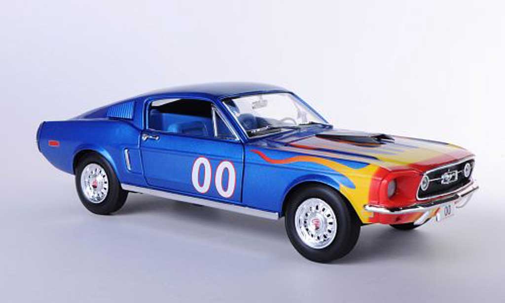 Ford Mustang 1968 1/18 Johnny Lightning 1968 Fastback No.00 The Dukes of Hazzard - Cooter's 1968 modelauto