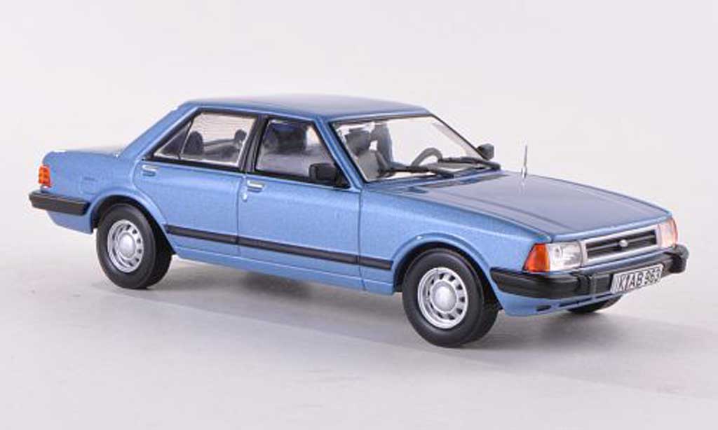 Ford Granada 1/43 WhiteBox MKII blauw 1983 modelauto