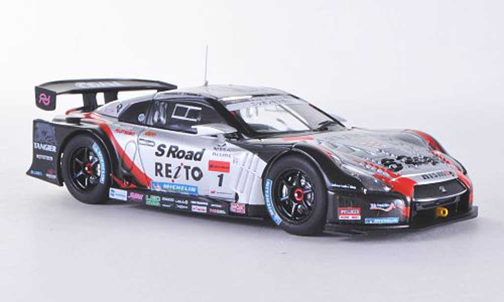 Nissan Skyline R35 1/43 Ebbro R35 GT-R No.1 S Road Reito Mola Super GT500 2012 Masataka Yanagida/Ronnie Quintarelli modelauto