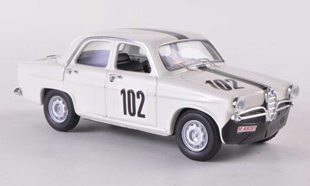 Alfa Romeo Giulietta Ti 1/43 Rio Ti No.102 Rader/Bergman Nurburgring 1963 modelauto