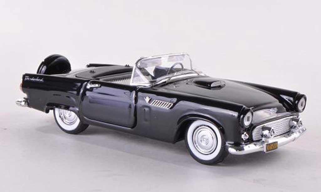 Ford Thunderbird 1956 1/43 Rio 1956 Cabriolet zwart modelauto