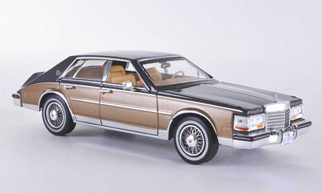 Cadillac Seville 1980 1/43 Premium X 1980 MKII Elegante grijs/gold Sondermodell limitierte Auflage 750 Stuck modelauto