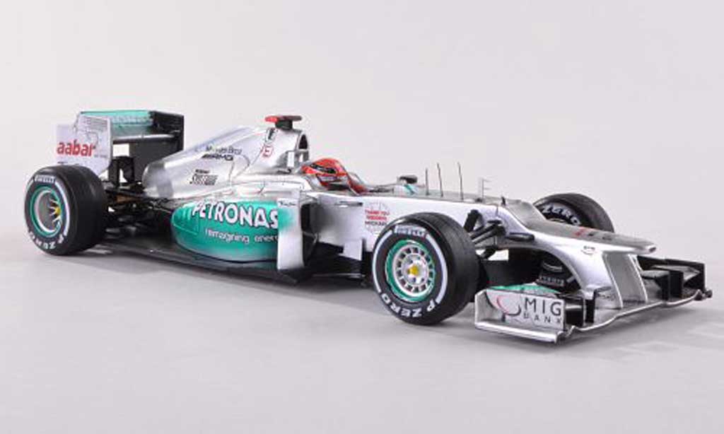 Mercedes F1 2012 1/43 Spark 2012 AMG W03 No.7 Petronas M.Schumacher GP Brasilien modelauto