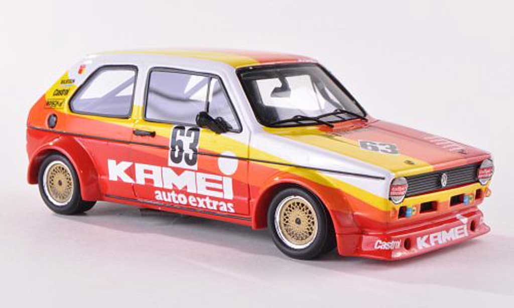Volkswagen Golf I 1/43 Spark I MK1 Gr.2 No.63 Kamei 1000km Nurburgring 1977 B.Renneisen/W.Wolf modelauto