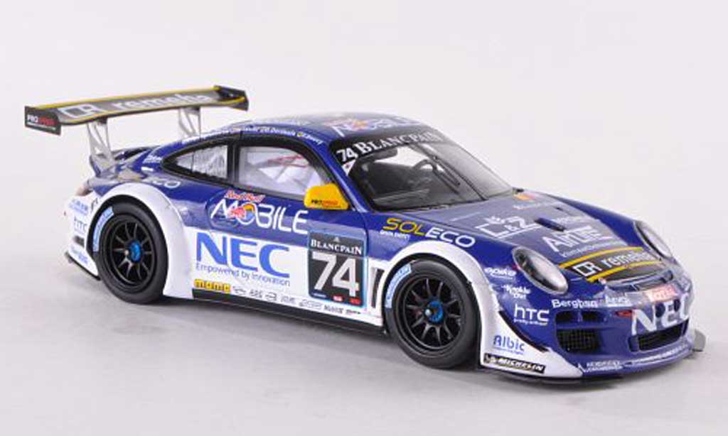 Porsche 997 GT3 1/43 Spark GT3 R 2012 No.74 Remeha 24h Spa D.Derdaele/P.van Splunteren/M.Soulet/F.Bouvy modelauto