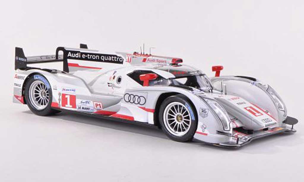 Audi R18 1/43 Spark e-tron quattro No.1 Sport Team Joest 24h Le Mans 2012 M.Faessler/A.Lotterer/B.Treluyer modelauto