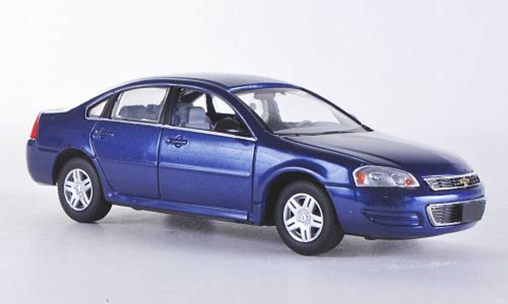 Chevrolet Impala 2011 1/43 American Heritage Models 2011 blauw modelauto