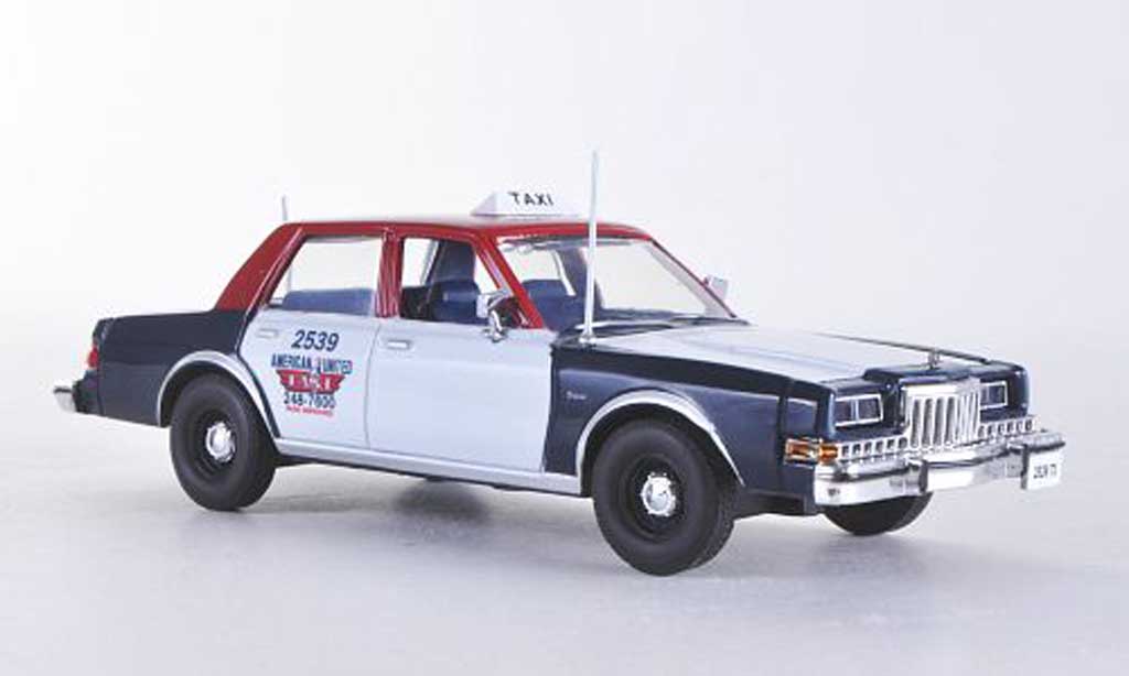 Dodge Diplomat 1/43 American Heritage Models American United - Taxi Chicago 1985 modelauto