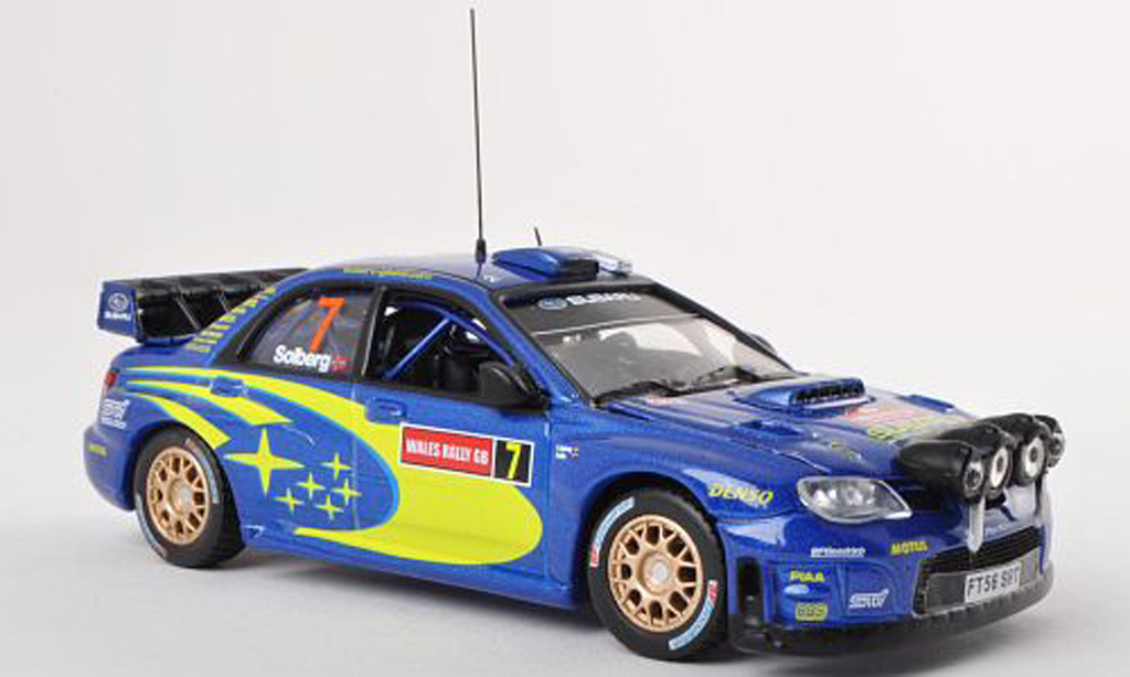 Subaru Impreza WRC 1/43 Vitesse WRC 07 No.7 Rally Wales 2007 P.Solberg/P.Mills modelauto