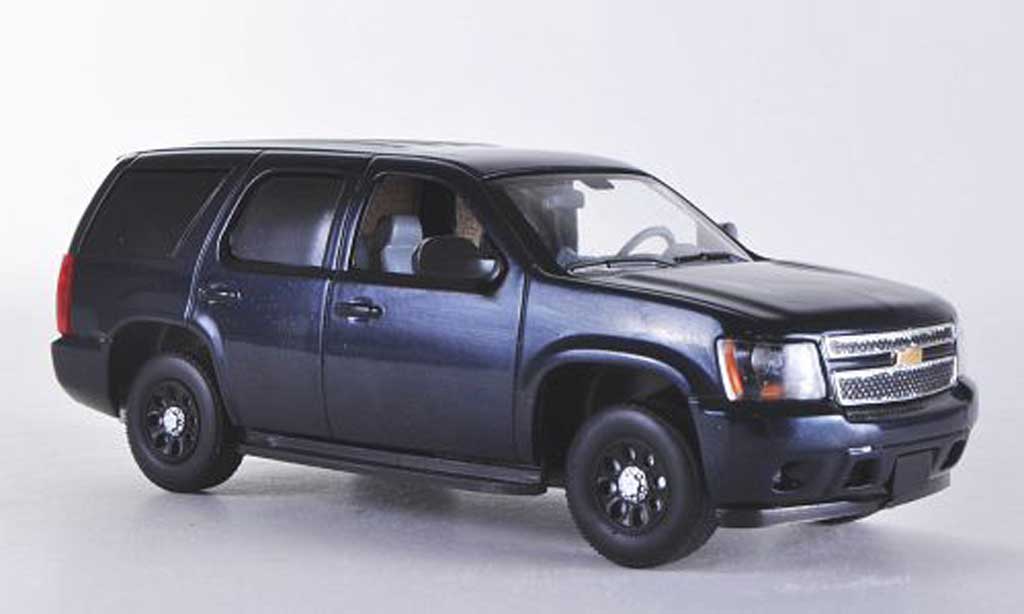 Chevrolet Tahoe 1/43 First Response blauw mit Politie-Zubehor 2011 modelauto