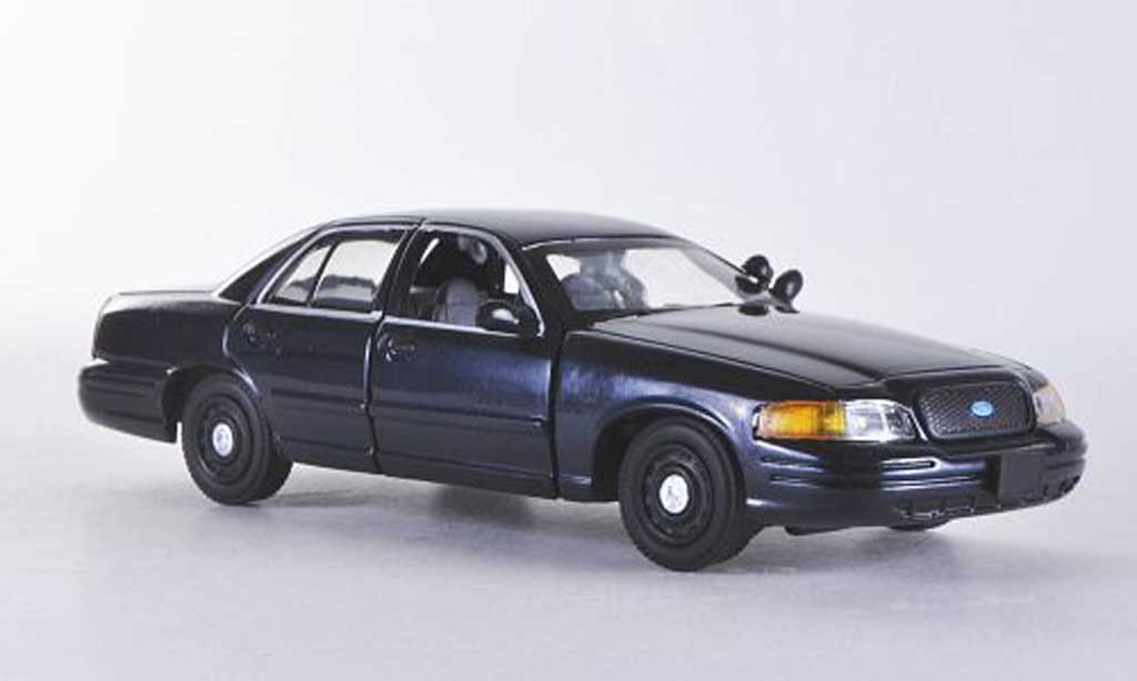 Ford Crown 1/43 First Response Victoria blauw mit Politie-Zubehor modelauto