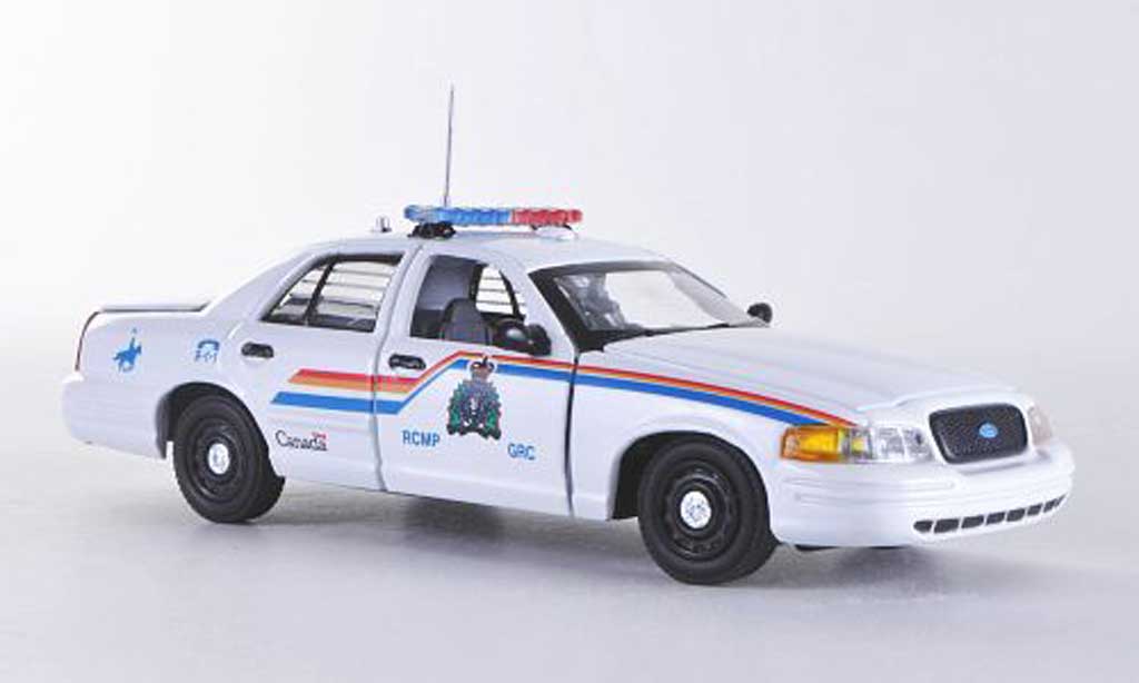 Ford Crown 1/43 First Response Victoria RCMP - Royal Canadian Mounted Politie wit Politie (CAN) modelauto