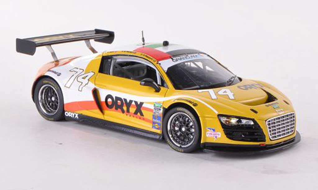 Audi R8 LMS 1/43 Spark LMS Grand-Am No.74 Oryx Racing 24h Daytona 2012 H.Al Masaood/S.Al Mehairi/S.Kane modelauto