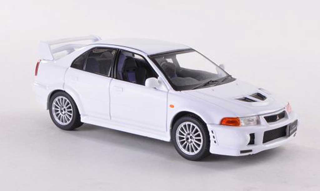 Mitsubishi Lancer Evolution VI 1/43 IXO Evolution VI wit 1999 modelauto